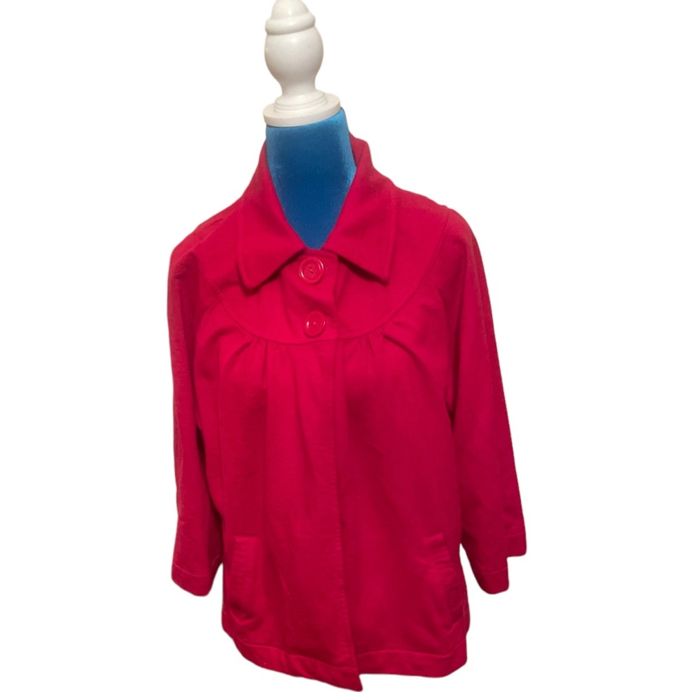 Croft and Barrow red jacket size xlarge